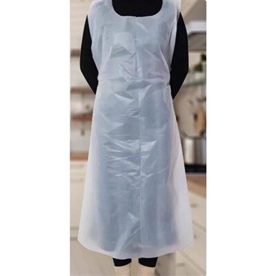 Plastikinės virtuvės prijuostės valymui