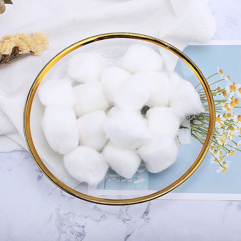 Dental cotton balls