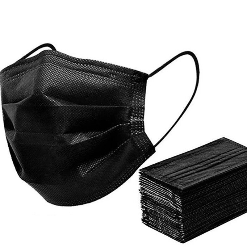 Black Surgical Mask