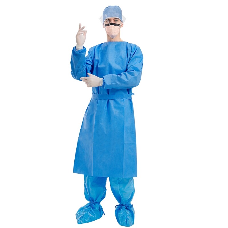 Blue Disposable Surgical Gowns