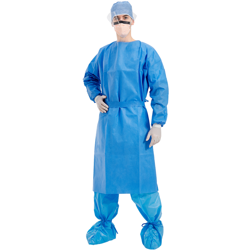Blue Disposable Surgical Gowns