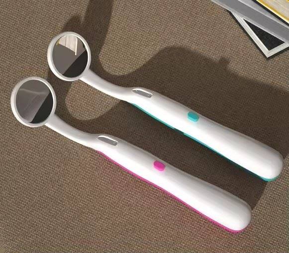 Dental Mirror With Light