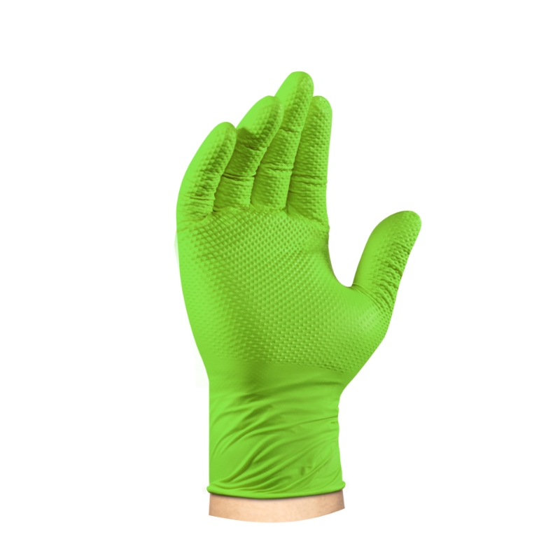 Green Latex Gloves