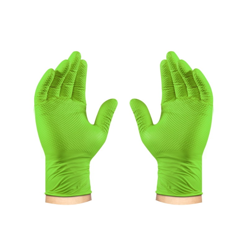 Green Latex Gloves