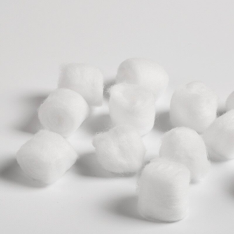 Dental cotton balls