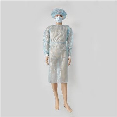 織られていない分離ガウン