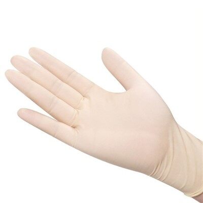 ถุงมือยางสีขาวทิ้ง