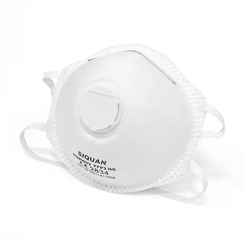 White FFP2 Cup Dust Mask