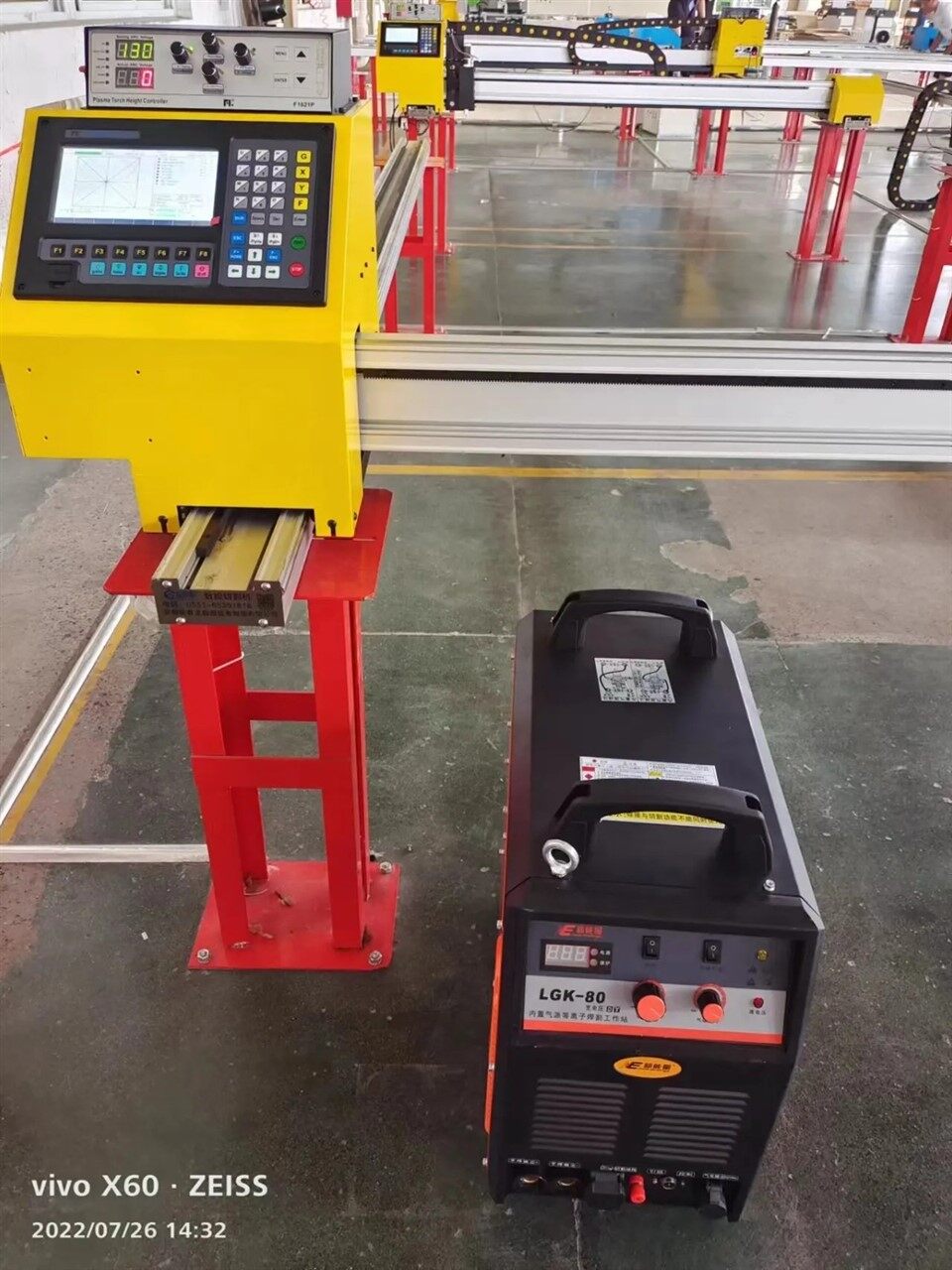 Factory Price CNC Plasma Cutting Machine with Plasma Source for 1530 Metal Sheet Size3