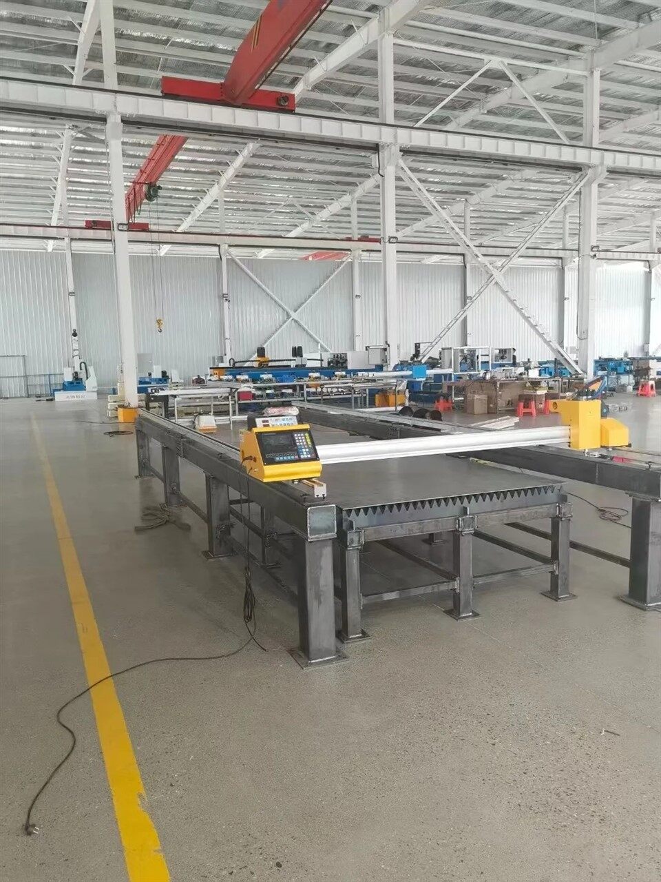 Factory Price CNC Plasma Cutting Machine with Plasma Source for 1530 Metal Sheet Size1