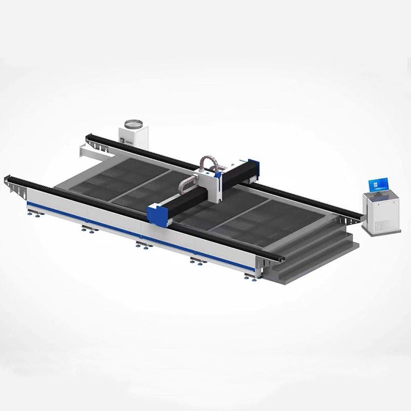 Machine de coupe laser de ganteure utilisée pour la taille de la taille de la plaque épaisse Taille de coupe 3060 3080 30120