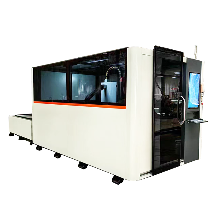 Fully enclosed laser cutting machine
