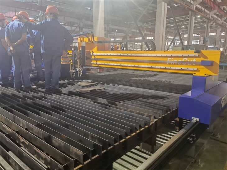 Heavy Gantry CNC Plasma Cutting Machine