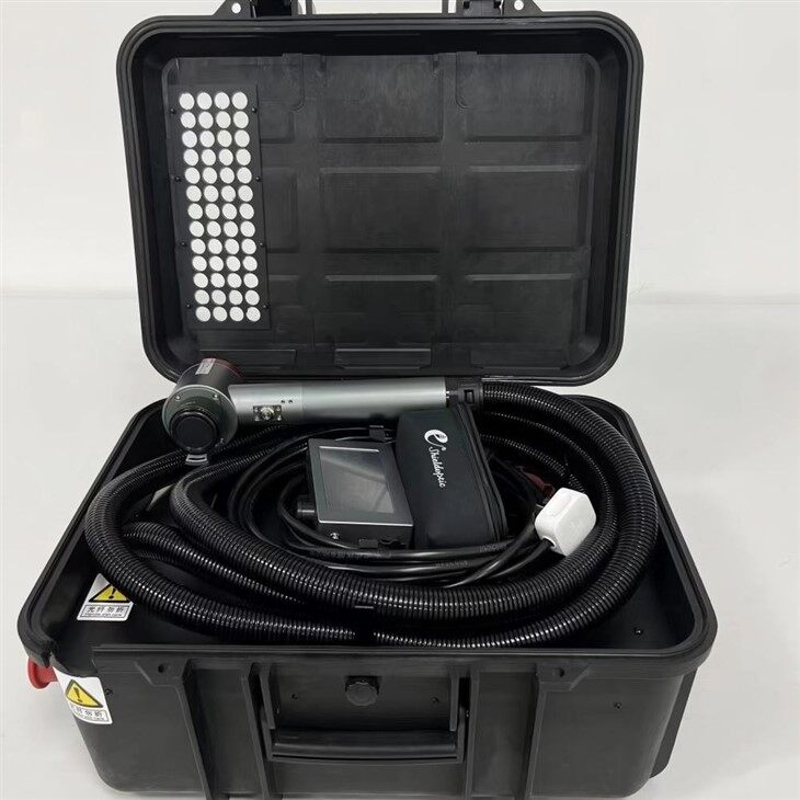 Portable pulse laser cleaning machine
