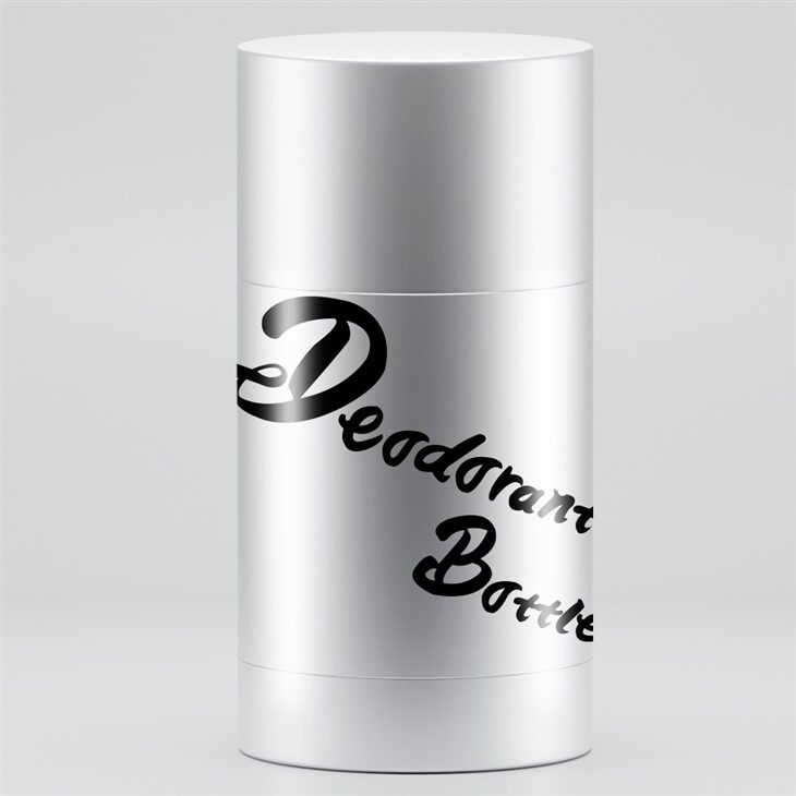 Aluminum Deodorant Stick Container