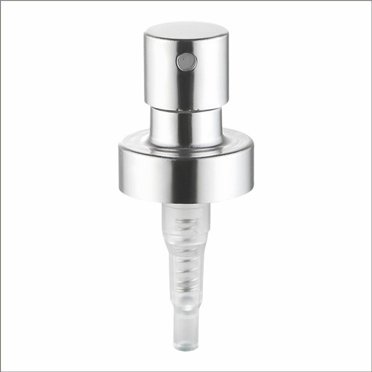 Smaller actuator crimp pump