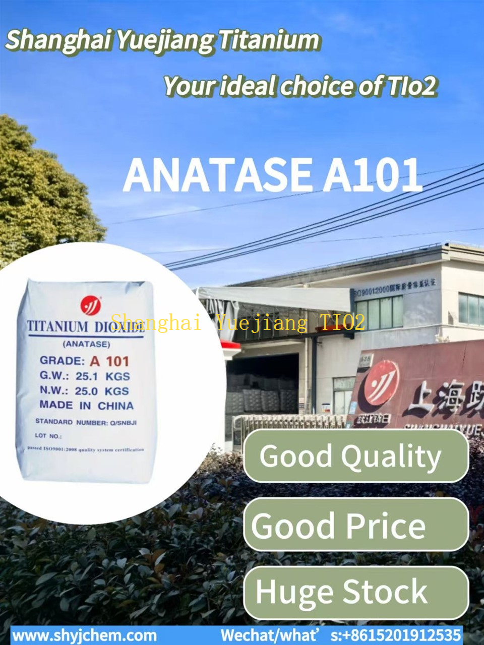 Titania Titanium Dioxide suppliers