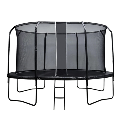 16ft Trampoline With Enclosure