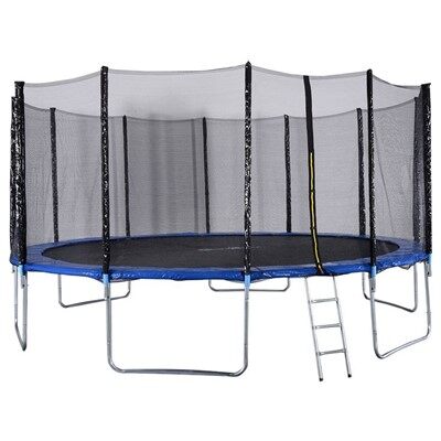 8ft Trampoline With Enclosure