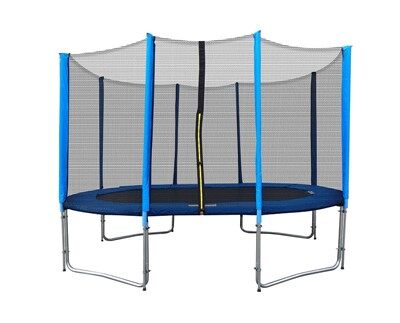 Stor rund trampoline