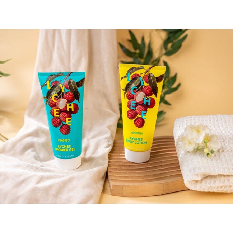 리치 바디 로션 앤 샤워 젤 200ml