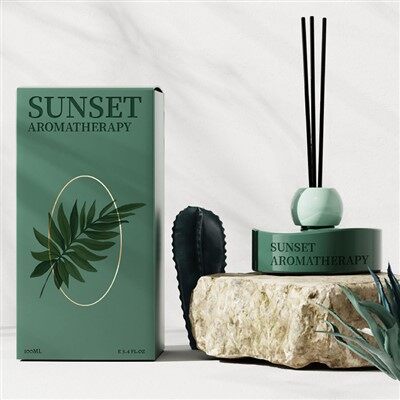 Botella corta de aromaterapia al atardecer 100ml