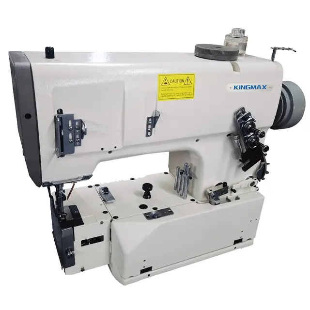 1-zegwi 2-fil chainstitch machin a koud 5625 pou tape Edge machin