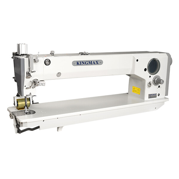 Máquina de costura em zigue-zague com alimentação inferior de braço longo de 30 polegadas com 1 agulha e cam mutável