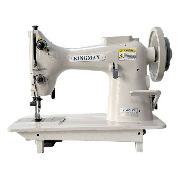 1-zegwi tèt ak anba manje lou ak siplemantè lou devwa Lockstitch machin a koud ak fil epè