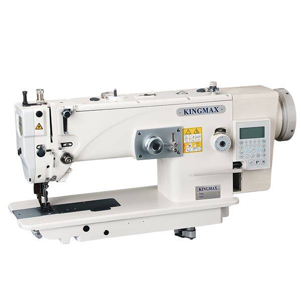 1- ماكينات الخياطة بإبرة متعرجة مع ماكينة تشذيب الخيط الأوتوماتيكية للحقائب