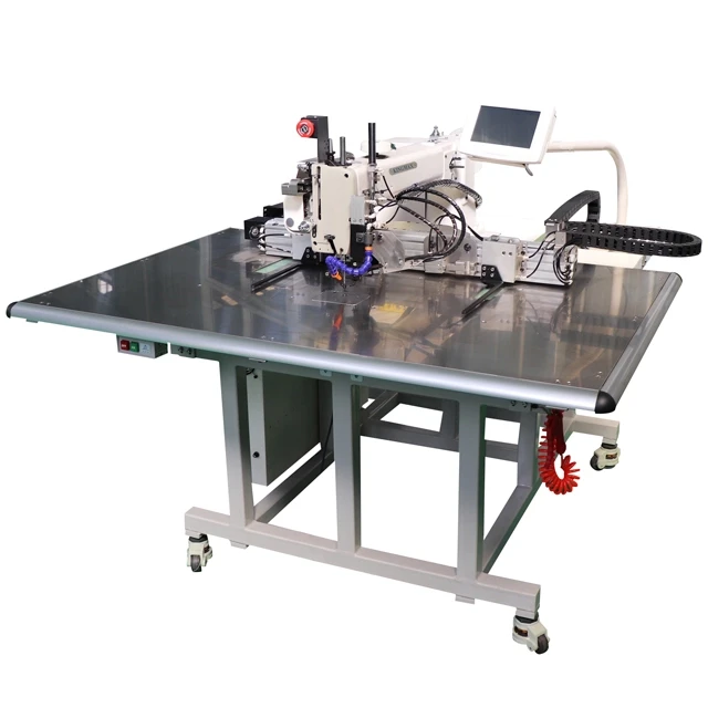 Machines à coudre à motif 600x400 mm pour produits en cuir