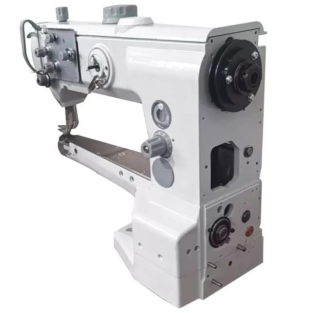 669 Compound Feed Walking Foot Cylinder Bed Sewing Machine For Leather Products manufacturers