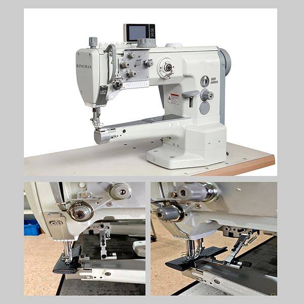 669 Compound Feed Walking Foot Cylinder Bed Sewing Machine For Leather Products suppliers