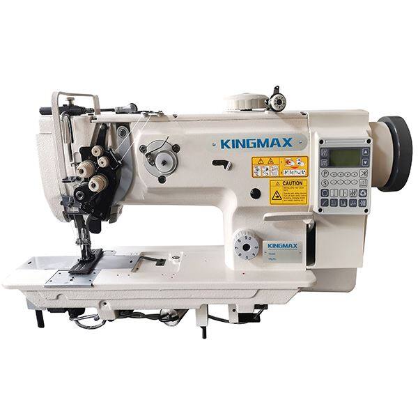 Direct-Driven 2-Needle Walking Foot Sewing Machine with Split Needle Bar for Upholstery