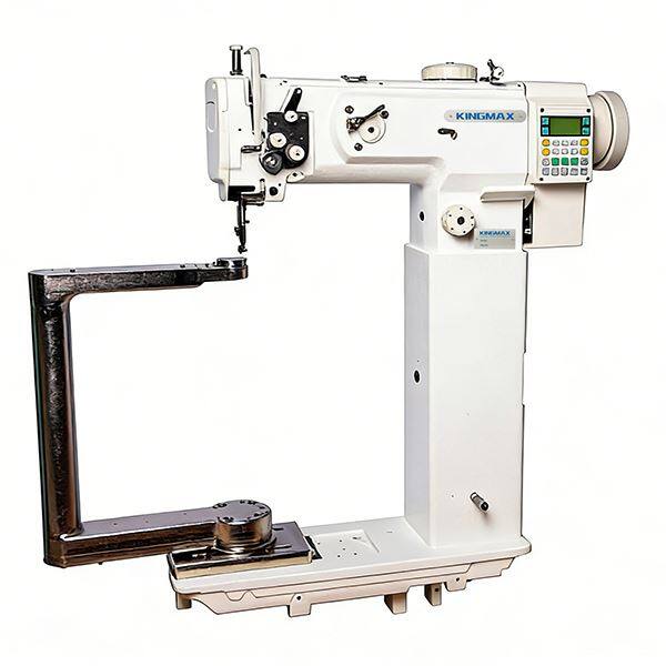 Direct-Driven 360 Degree Rotation Post Bed Sewing Machines for Suitcases factory