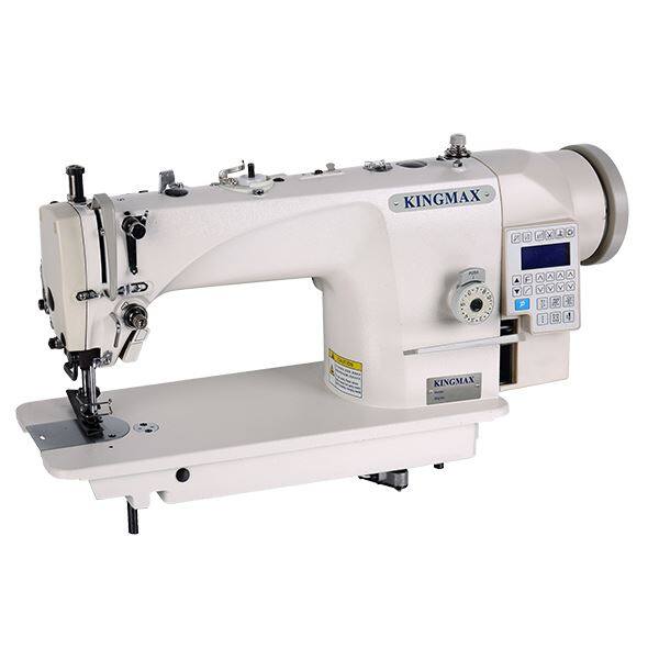 Màquina de cosir de peu amb 1 agulla d'accionament directe-econòmica per a productes a l'aire lliure