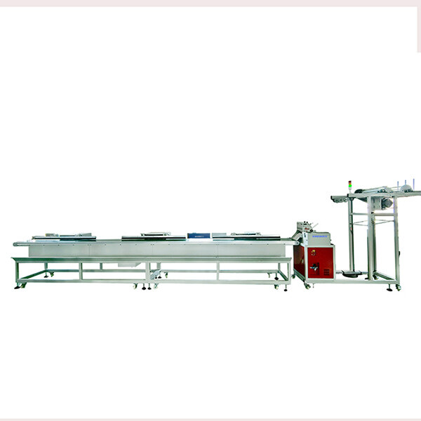 Automated webbing sling cutting equipment