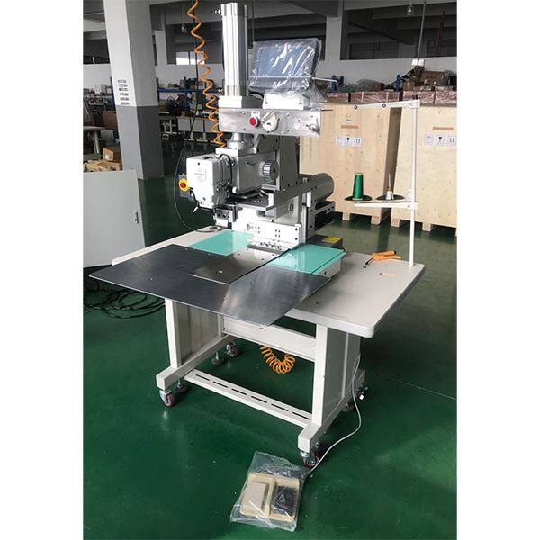 large size split head patten sewing machine