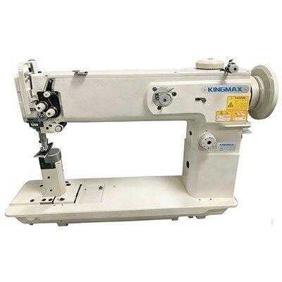 1&2 Needle 18 Inch Long Arm Triple Feed and Walking Foot Post-bed Sewing Machine