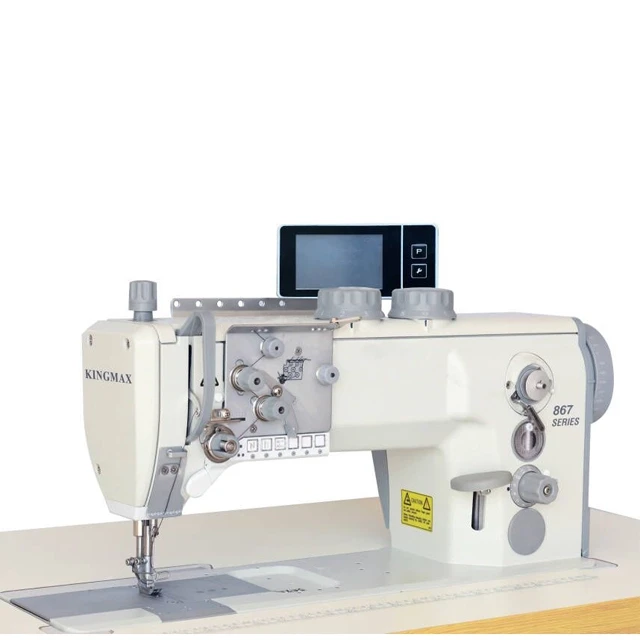 Machine à coudre 867 à 1 aiguille pour tissus d'ameublement (avec boîtier de commande externe)