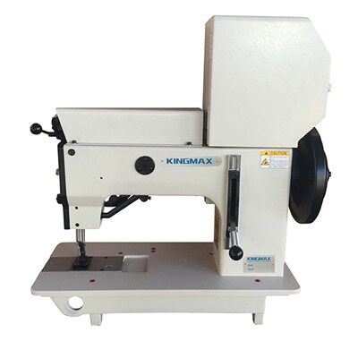 1바늘 상단 및 하단 피드 대형 배럴 셔틀 후크 두꺼운 실이 있는 지그재그 재봉틀