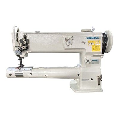 2-바늘 18인치 긴 팔 유니온 피드 및 워킹 풋 실린더 베드 재봉틀