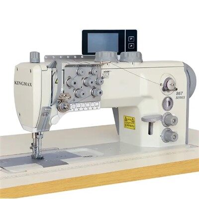 2-needle 867 Series Sewing Machine for Leather Products (External Operation Box)
