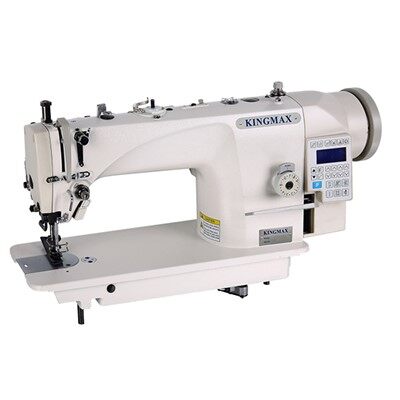 Bein-knúin 1-nálar fóðrunar- og gangfótsaumavél