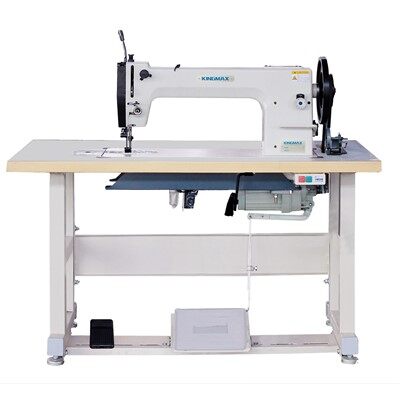 Máquina de coser de bolsa de contenedor con gancho de lanzadera de barril grande