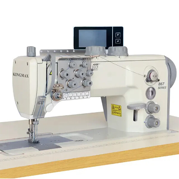 Compound Feed and Walking Foot Lockstitch Sewing Machines 867 Series