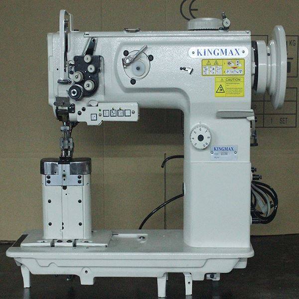 Walking Foot Post Bed Sewing Machines for Shoes with 1 & 2 Needle factory