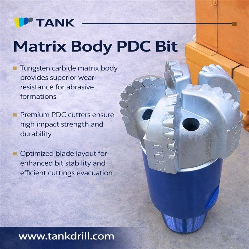 Heavy Duty Matrix PDC Bits best