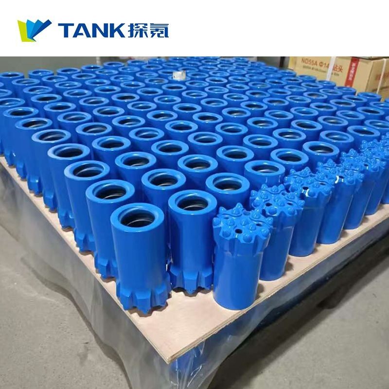 threaded top hammer button bits