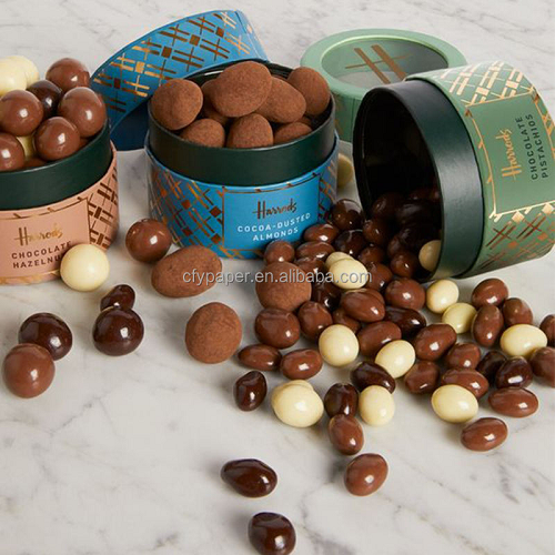 Kraft Paper Tube With Window For Chocolate suppliers